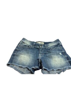 Bke Buckle Women’s Medium Wash Sabrina Cut Off Jean Shorts! Sz 28 32x4